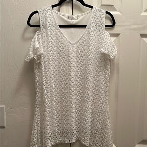 White Lace Women’s Top